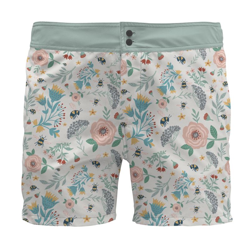 Bee Garden Men's Board Shorts
