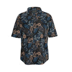 Midnight Monstera Men's Button-Up Dress Shirt