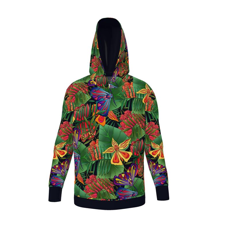 Women's Premium Hoodie — Jungle Flower
