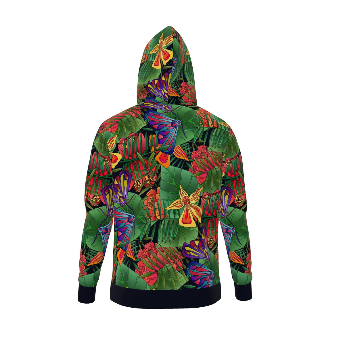 Women's Premium Hoodie — Jungle Flower