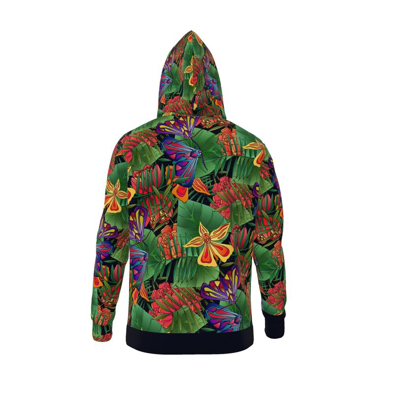 Women's Premium Hoodie — Jungle Flower