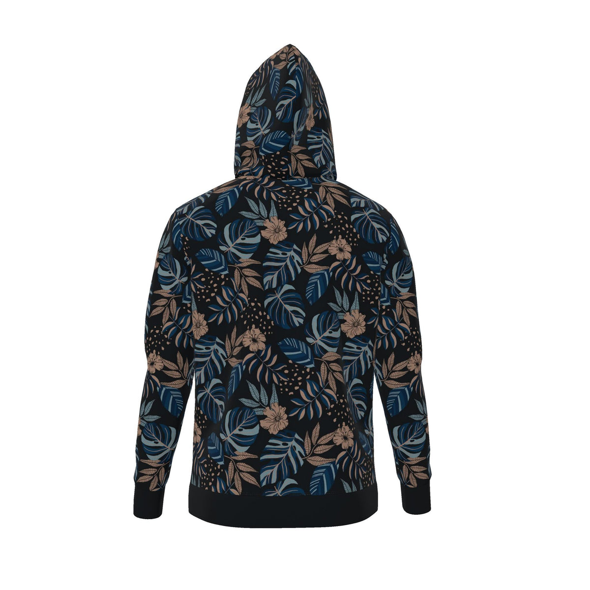 Women's Premium Hoodie — Midnight Monstera