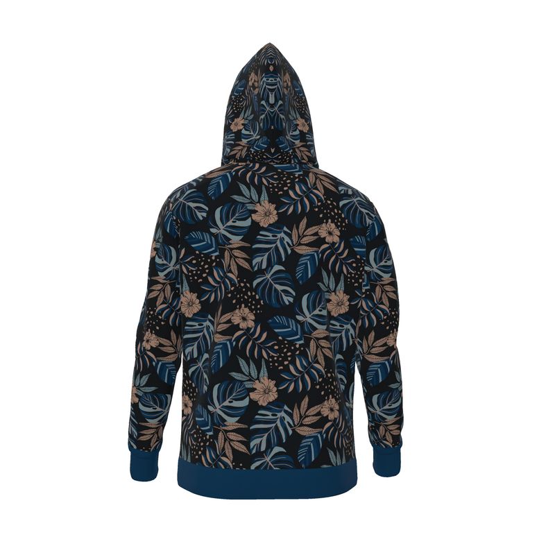 Women's Premium Hoodie — Midnight Monstera