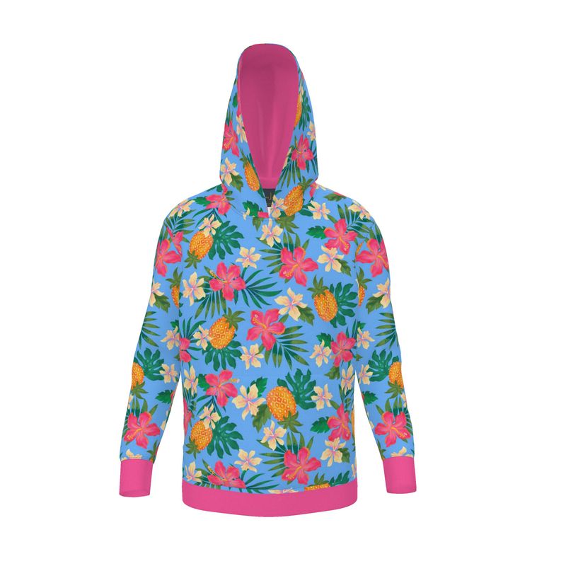 Women's Premium Hoodie — Pineapple Paradise Island Breeze