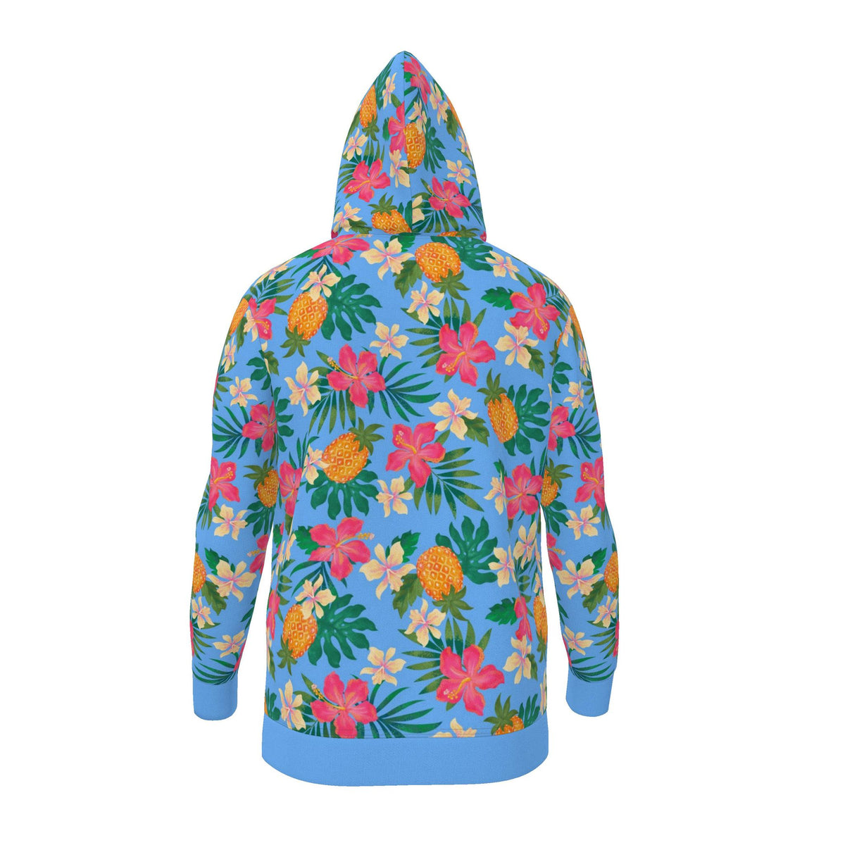 Women's Pullover Hoodie — Pineapple Paradise Island Breeze