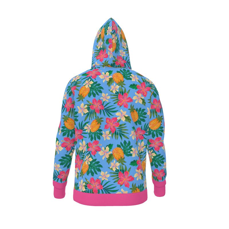 Women's Premium Hoodie — Pineapple Paradise Island Breeze