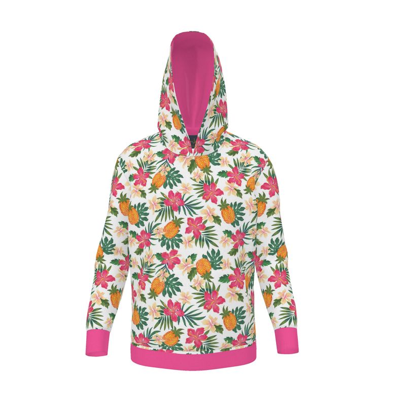 Women's Premium Hoodie — Pineapple Paradise Coral Dreams