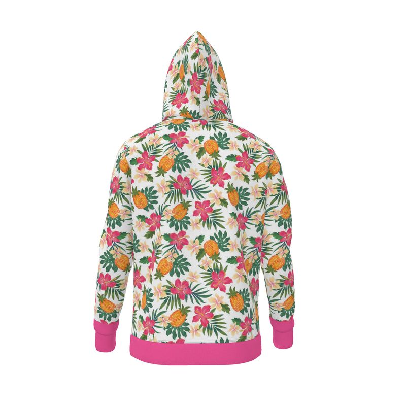 Women's Premium Hoodie — Pineapple Paradise Coral Dreams