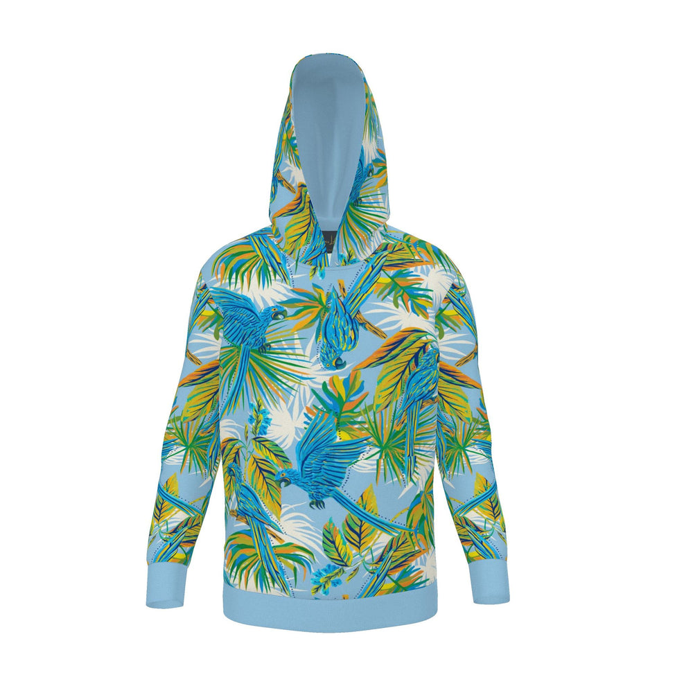 Women's Pullover Hoodie — Tropical Macaw
