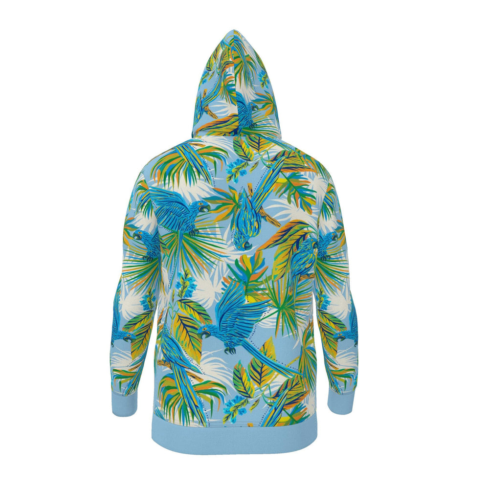 Women's Pullover Hoodie — Tropical Macaw