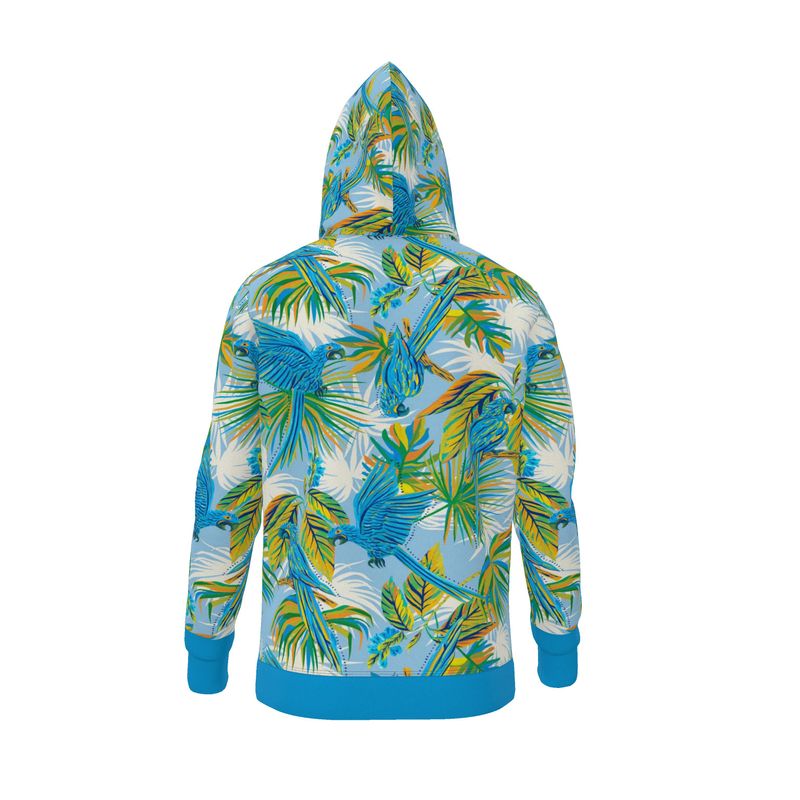 Women's Premium Hoodie — Tropical Macaw