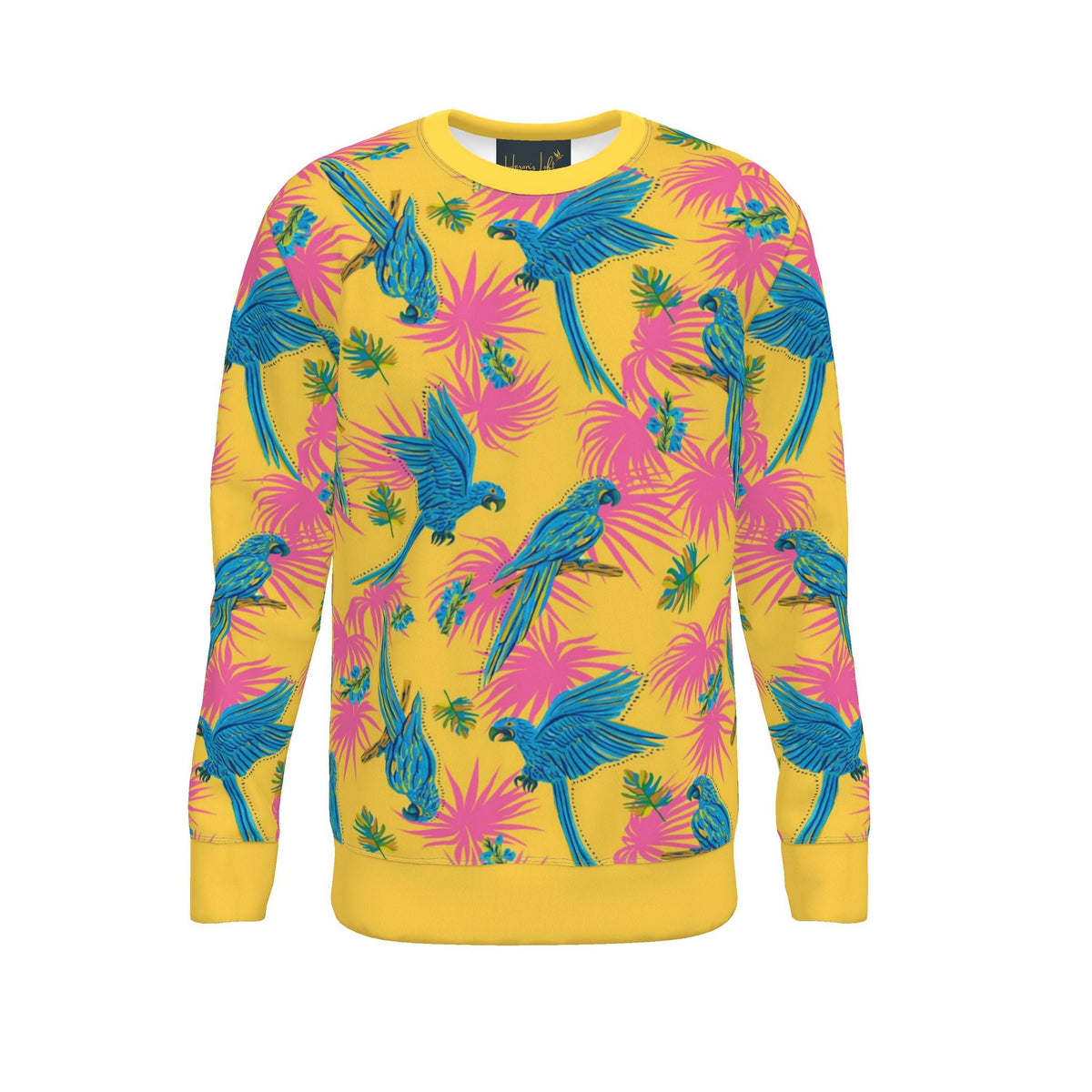 Women's Sweater — Tropical Macaw Sunny Fuchsia