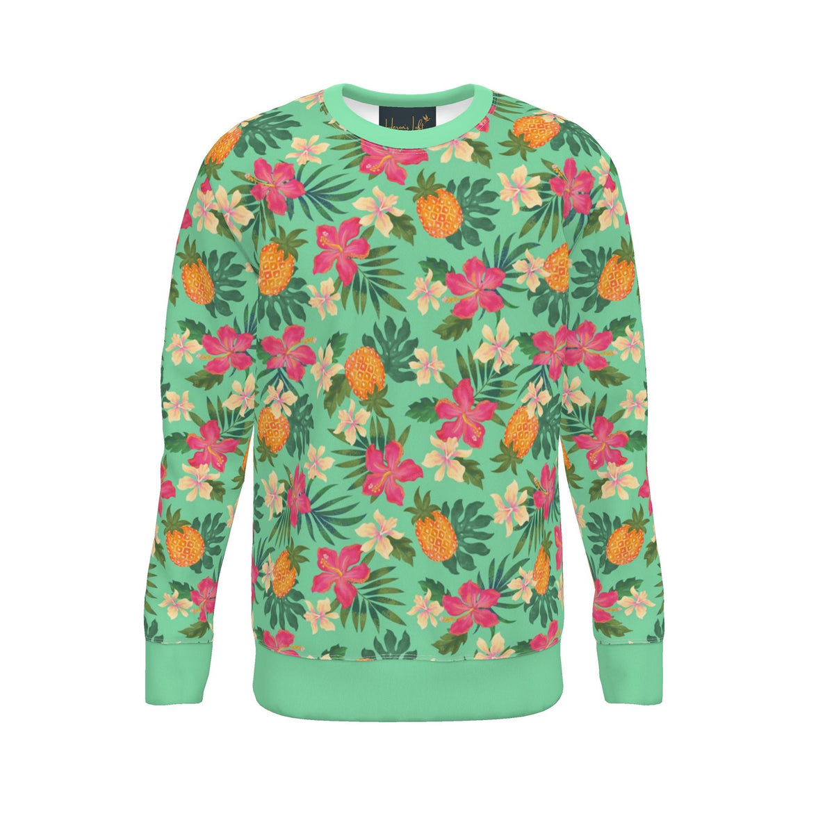 Women's Sweater — Pineapple Paradise Aloe Mist