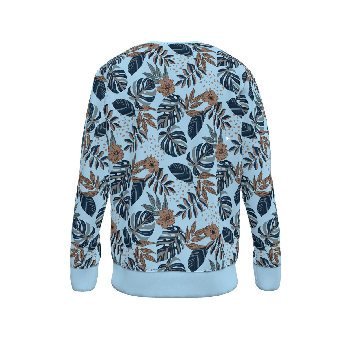 Women's Sweater — Midnight Monstera Bluehaven
