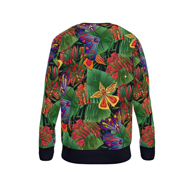 Women's Sweater — Jungle Flower