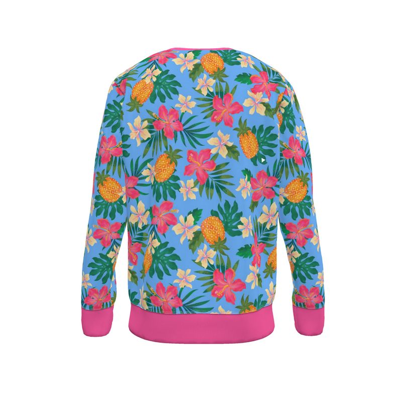 Men's Sweater — Pineapple Paradise Island Breeze