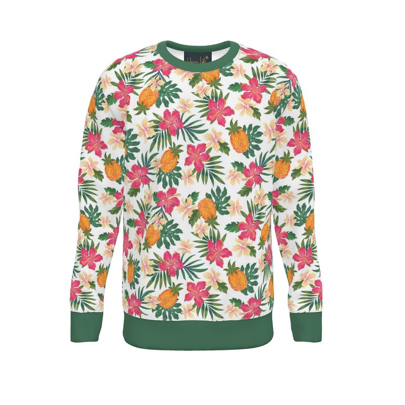Men's Sweater — Pineapple Paradise Coral Dreams
