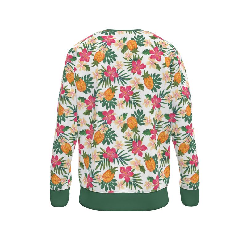 Men's Sweater — Pineapple Paradise Coral Dreams