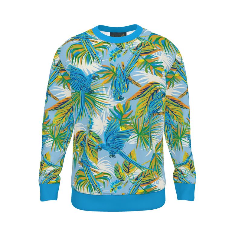 Men's Sweater — Tropical Macaw