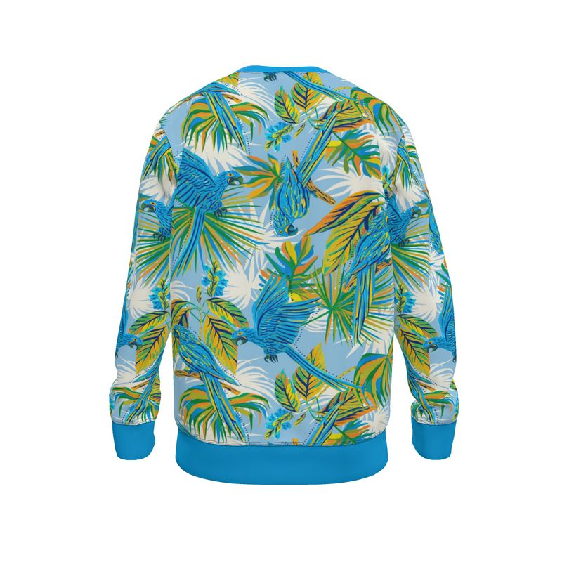 Men's Sweater — Tropical Macaw