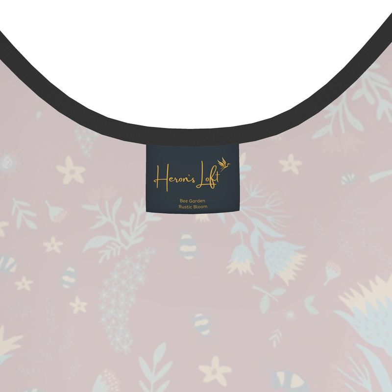 Women's Tank Top — Bee Garden Rustic Bloom