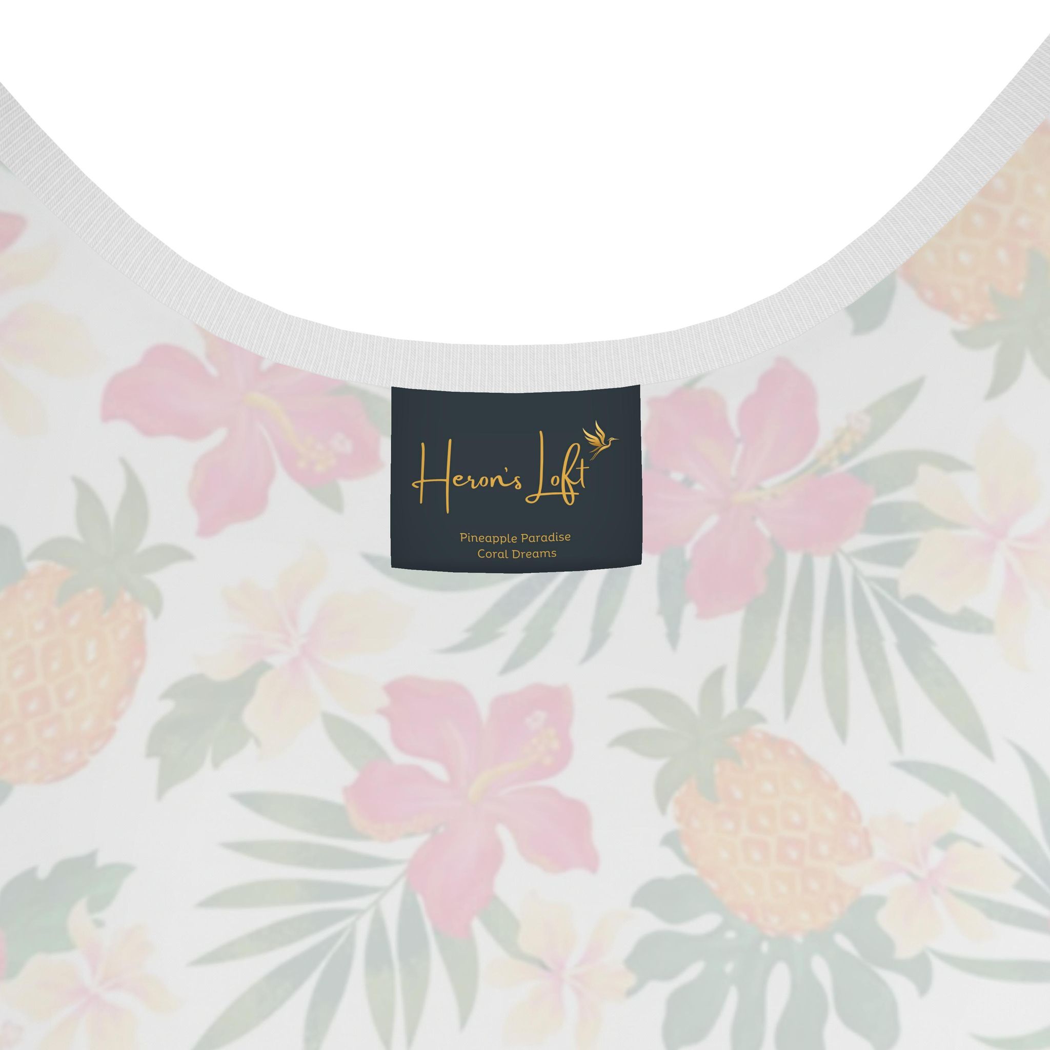 Women's Tank Top — Pineapple Paradise — Coral Dreams