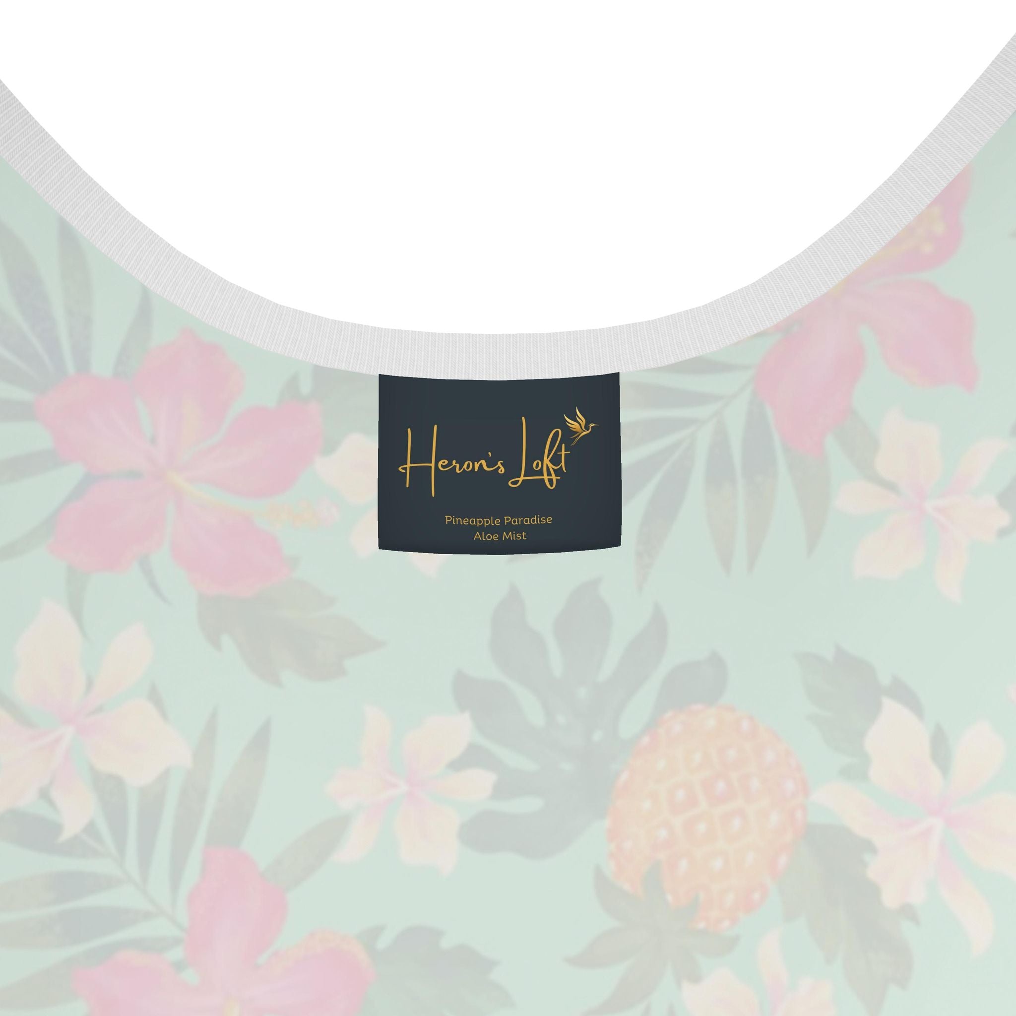 Women's Tank Top — Pineapple Paradise — Aloe Mist