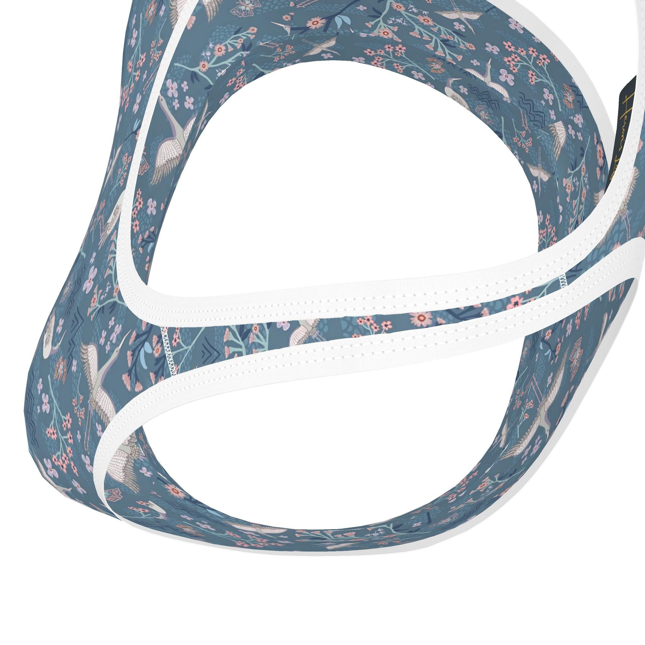 Women's Low Impact Sports Bra — White Crane