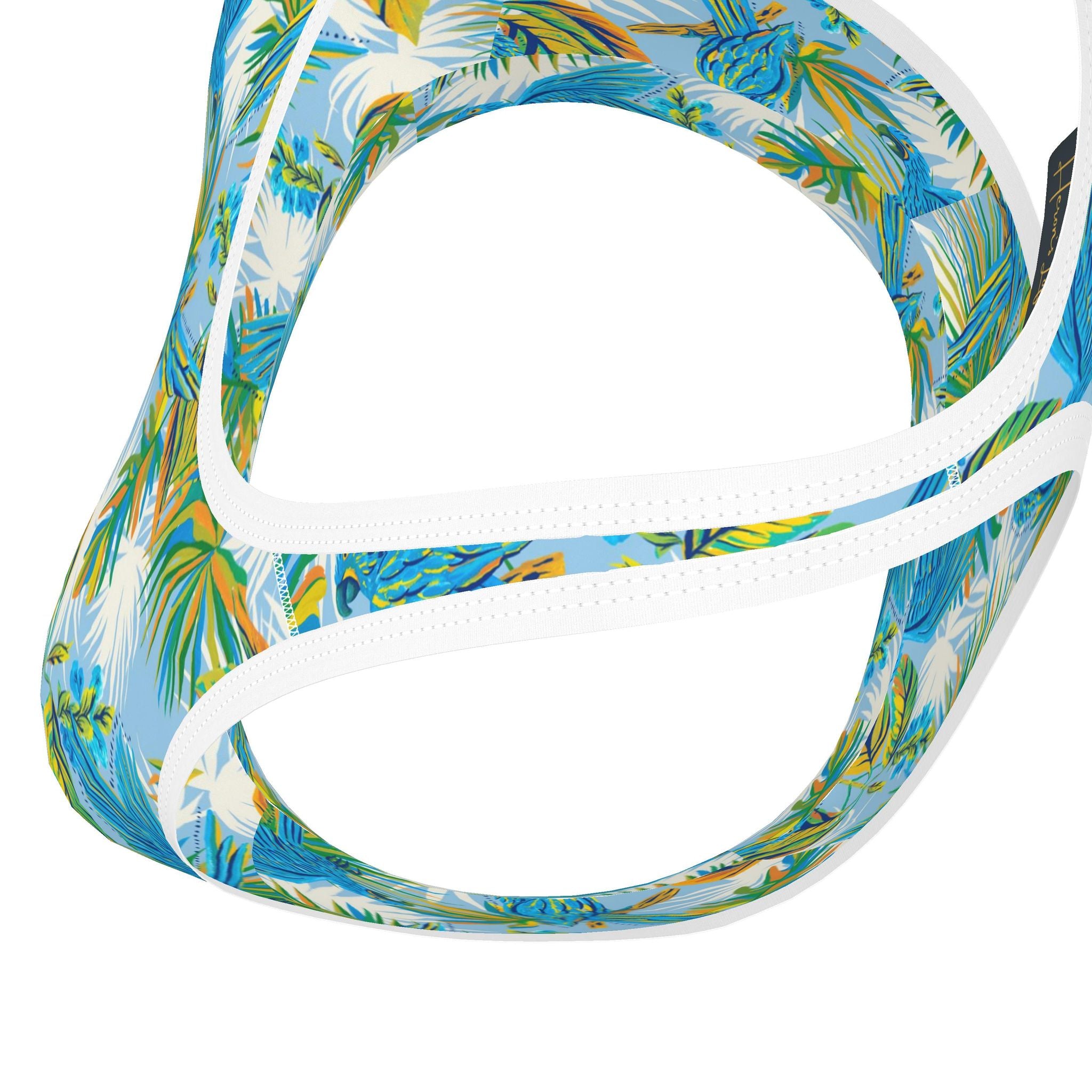 Women's Low Impact Sports Bra — Tropical Macaw