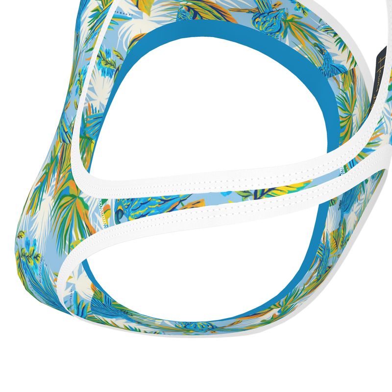 Tropical Macaw Women's Low Impact Sports Bra