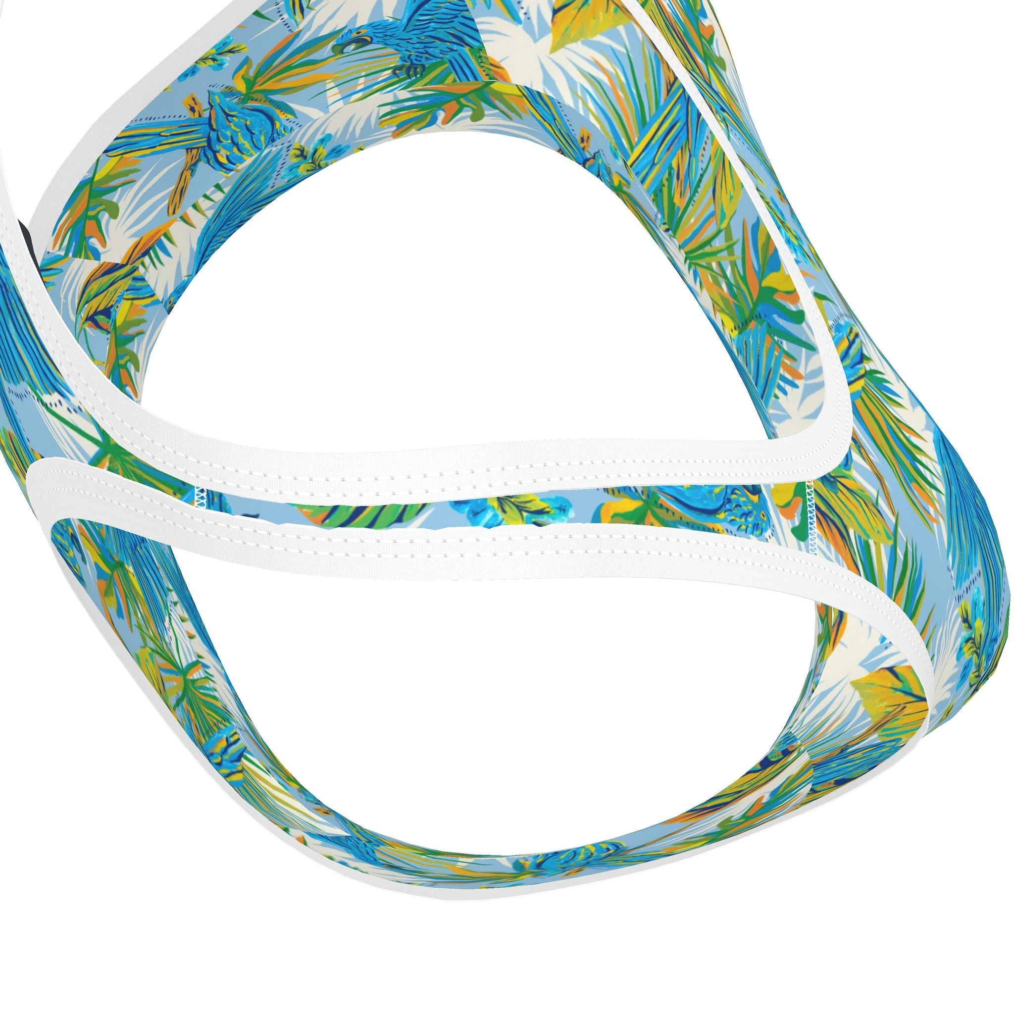 Women's Low Impact Sports Bra — Tropical Macaw