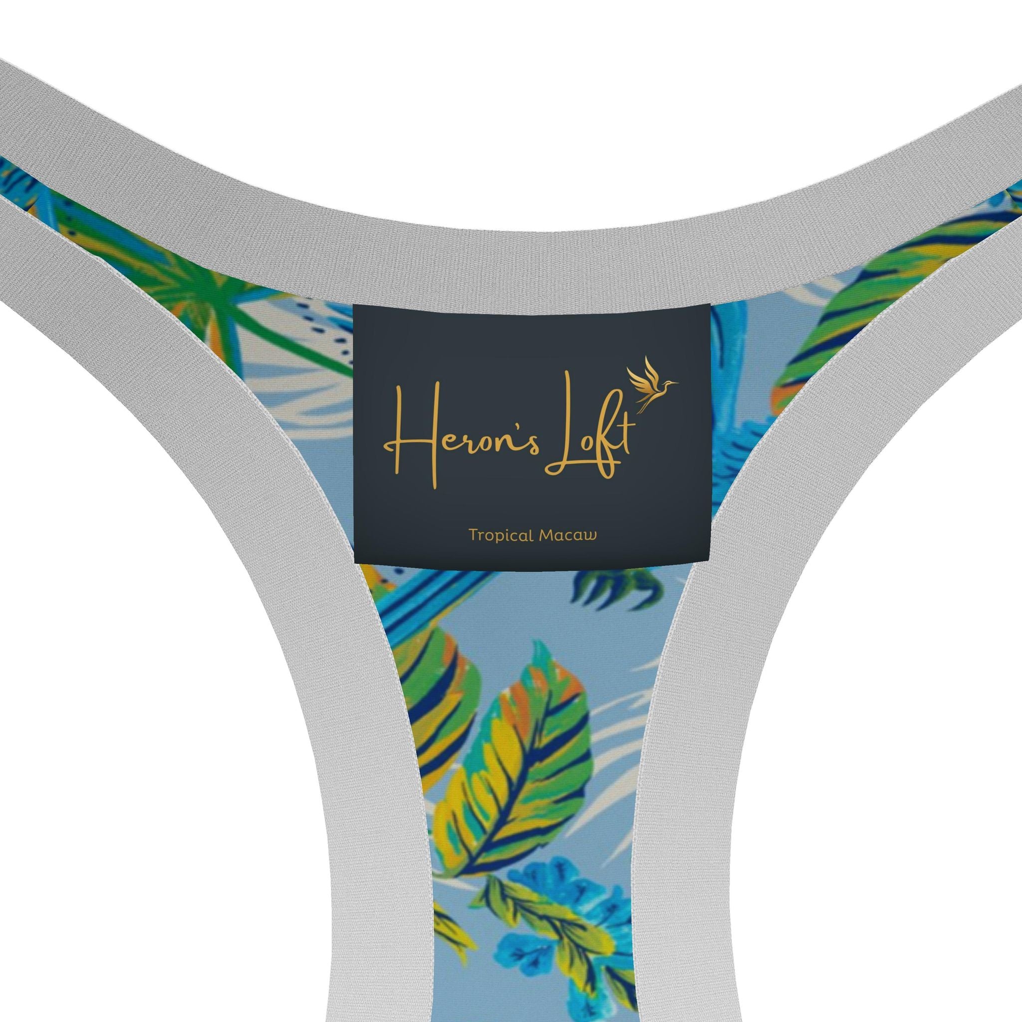 Women's Low Impact Sports Bra — Tropical Macaw