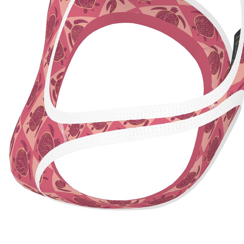 Topo Turtles Rosé Tide Women's Low Impact Sports Bra