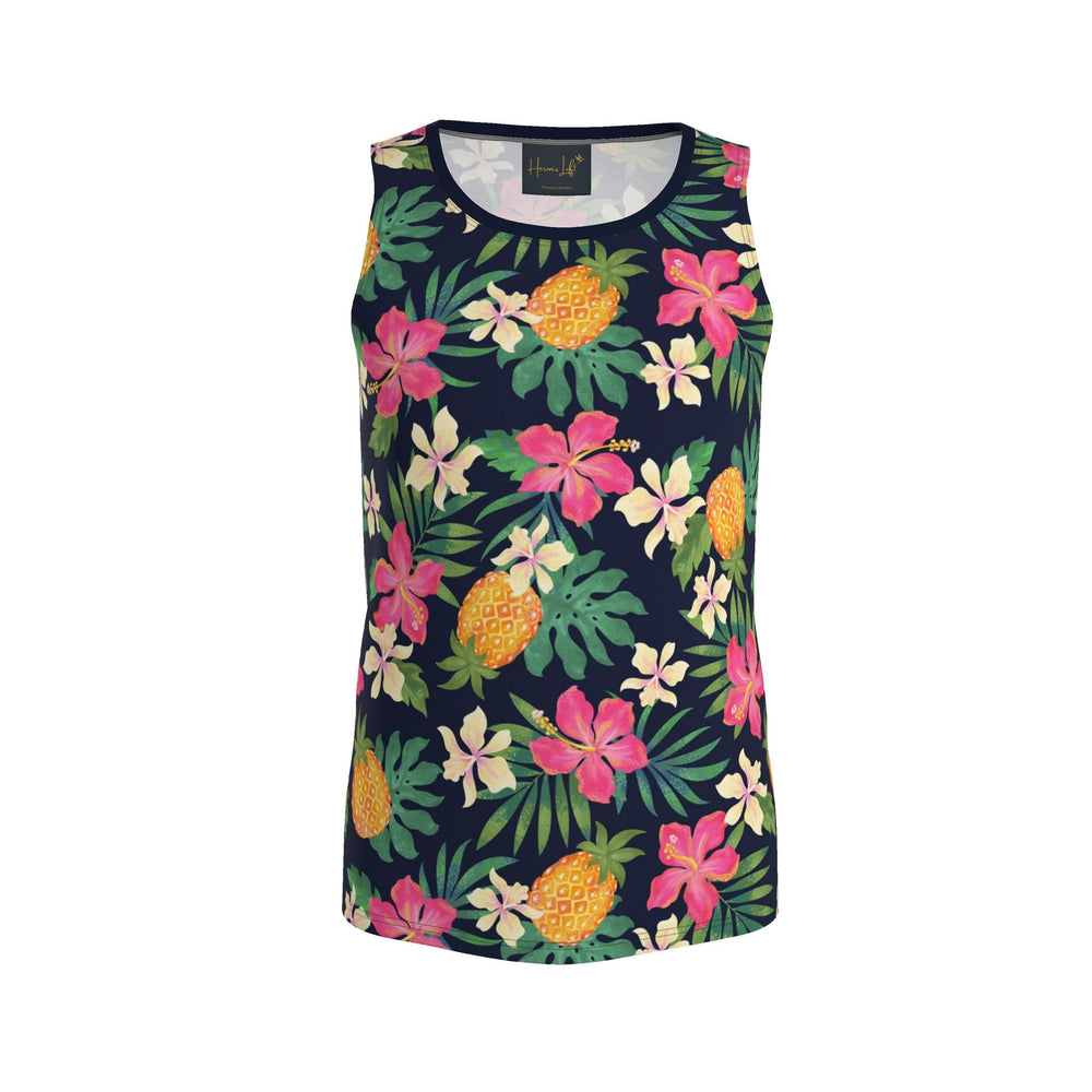 Men’s Athletic Hybrid Tank Top — Pineapple Paradise