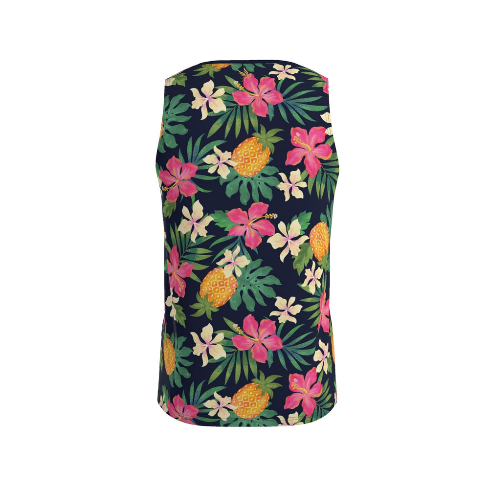 Men’s Athletic Hybrid Tank Top — Pineapple Paradise
