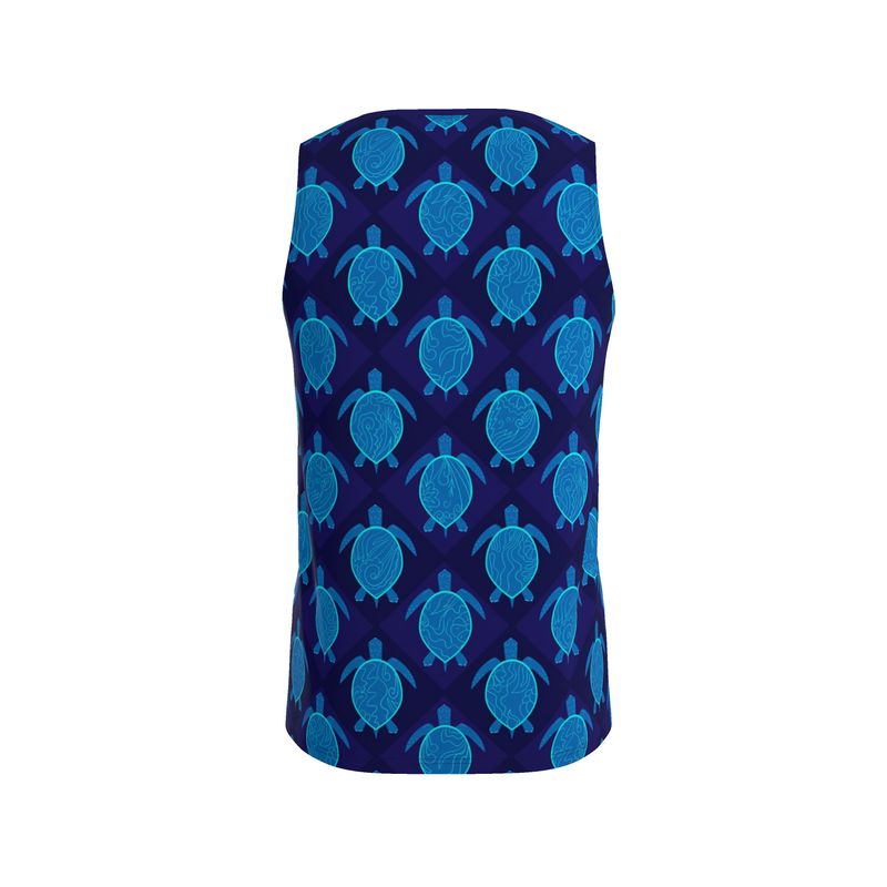 Topo Turtles Cobalt Tide Men’s Athletic Hybrid Tank Top