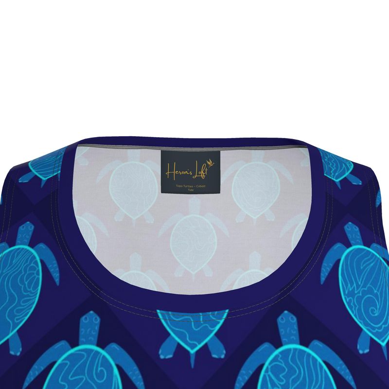 Topo Turtles Cobalt Tide Men’s Athletic Hybrid Tank Top