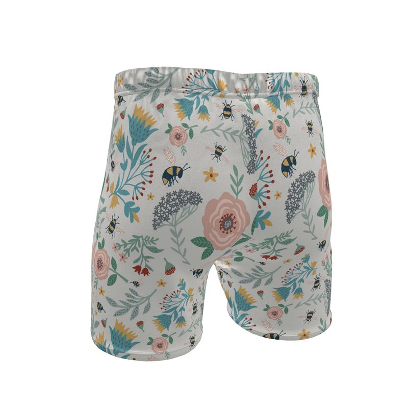 Men's Mid-Thigh Gym Shorts — Bee Garden