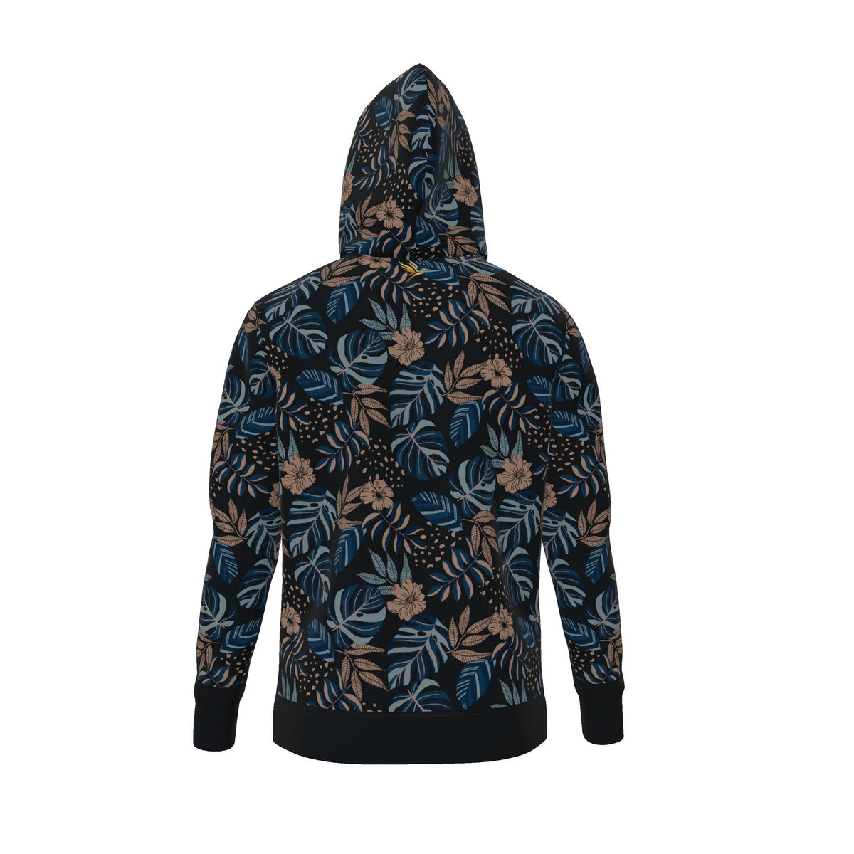 Men's Pullover Hoodie — Midnight Monstera