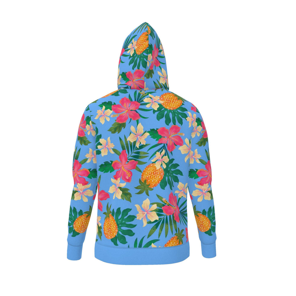 Men's Pullover Hoodie — Pineapple Paradise Island Breeze