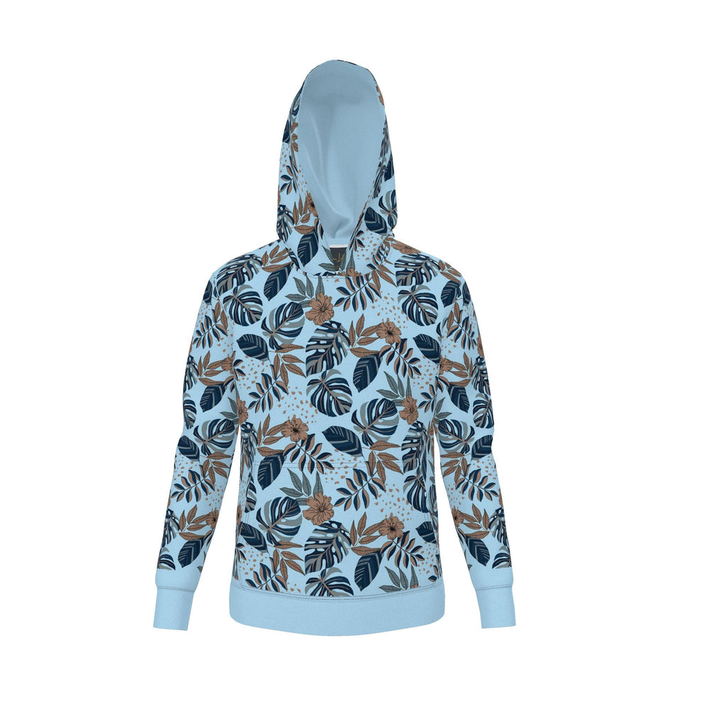 Men's Pullover Hoodie — Midnight Monstera Bluehaven