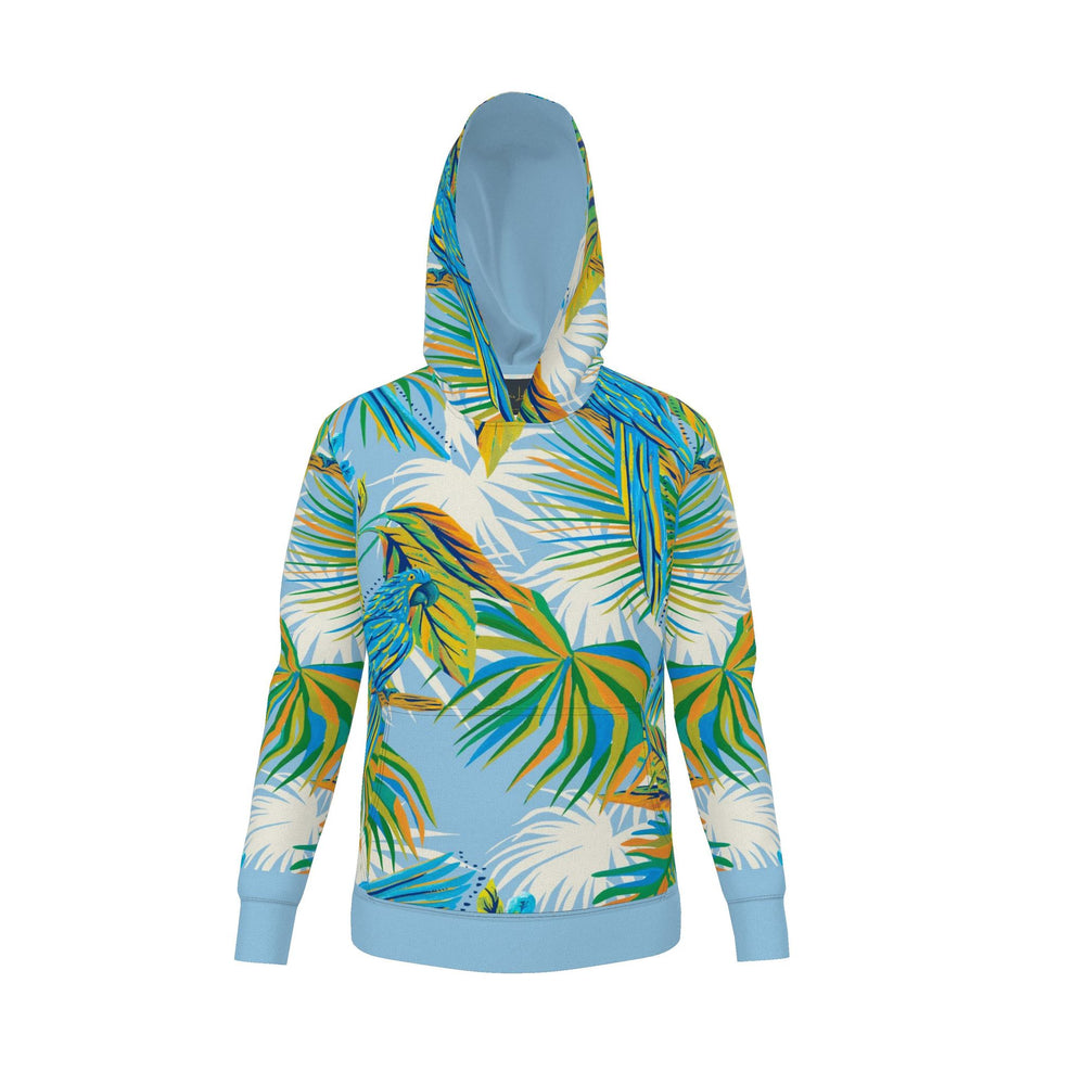 Men's Pullover Hoodie — Tropical Macaw