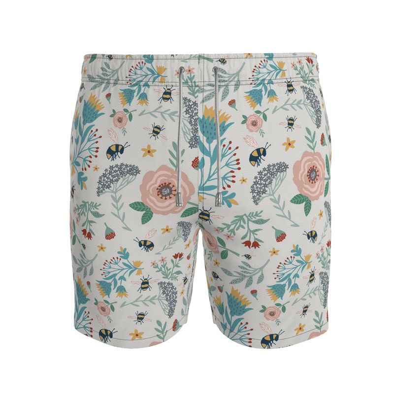 Bee Garden Men's Swim Shorts