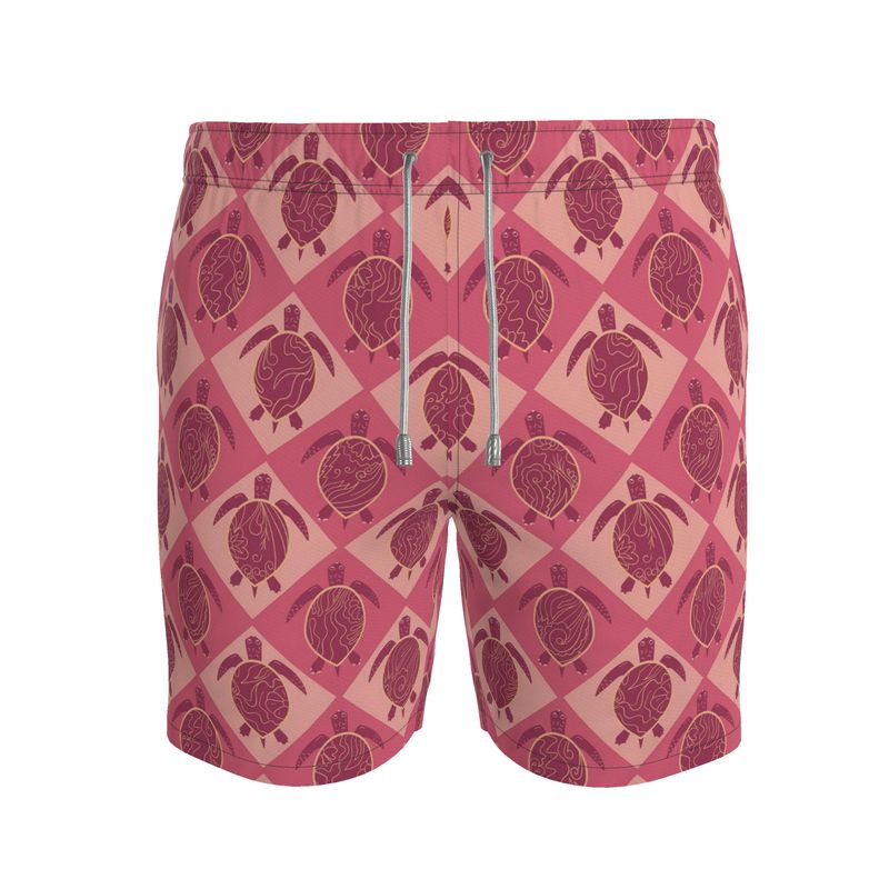 Topo Turtles Rosé Tide Men's Swim Shorts