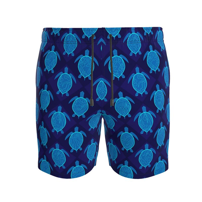 Topo Turtles Cobalt Tide Men's Swim Shorts