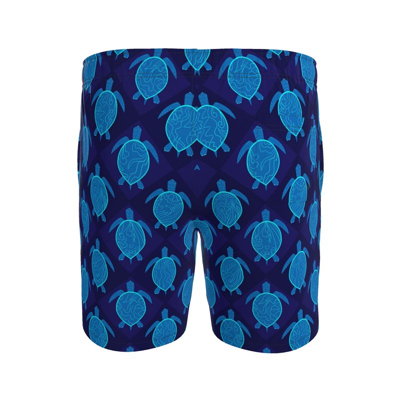 Topo Turtles Cobalt Tide Men's Swim Shorts
