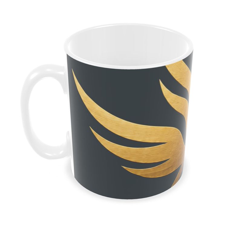 Charcoal Slate Signature Mark Coffee Mug