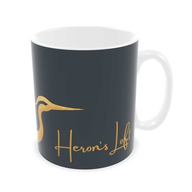 Charcoal Slate Signature Mark Coffee Mug