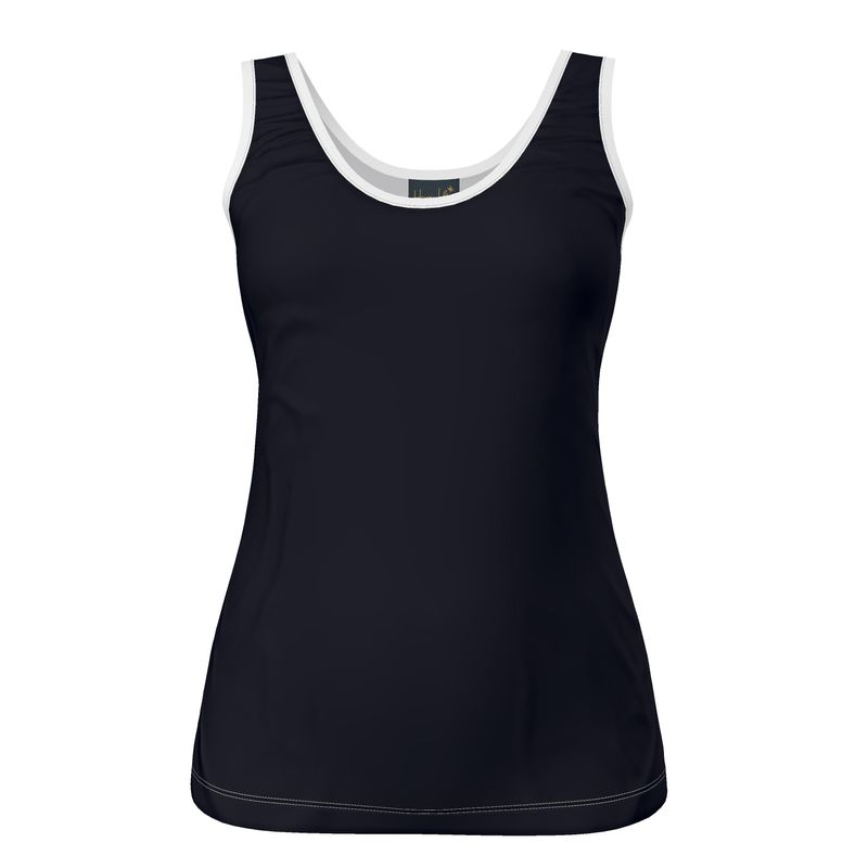 Women's Tank Top — Jungle Flower Solid