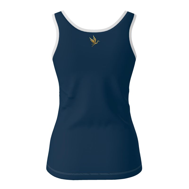 Women's Tank Top — Midnight Monstera Solid